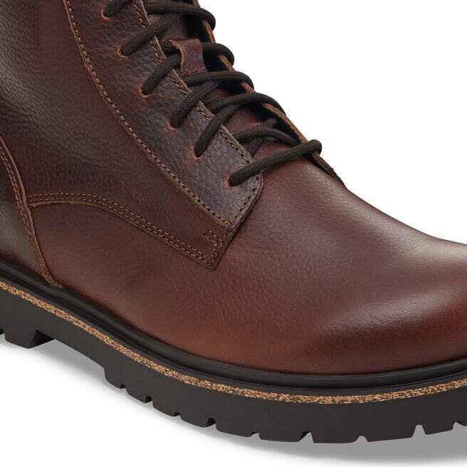 Highwood Lace Mid Hommes Cuir Chocolat Highwood Lace Mid Hommes Cuir Chocolat