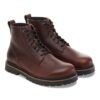 Highwood Lace Mid Hommes Cuir Chocolat Highwood Lace Mid Hommes Cuir Chocolat