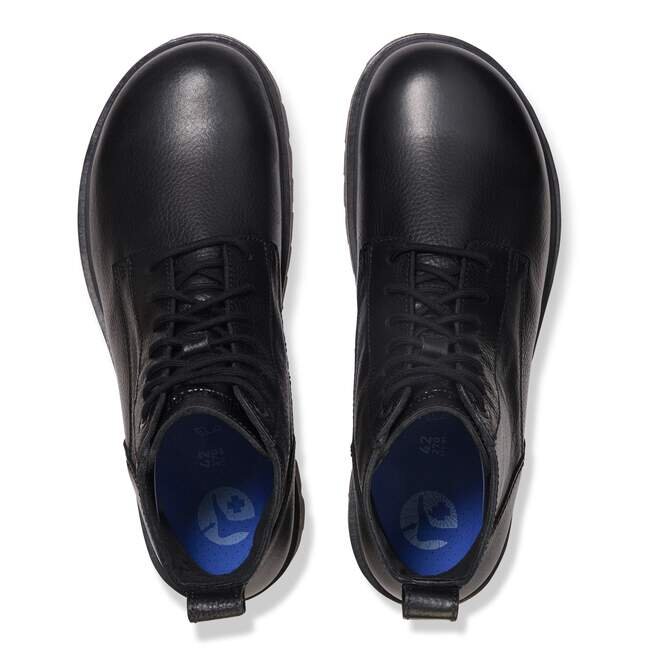 Highwood Lace Mid Hommes Cuir Noir Highwood Lace Mid Hommes Cuir Noir
