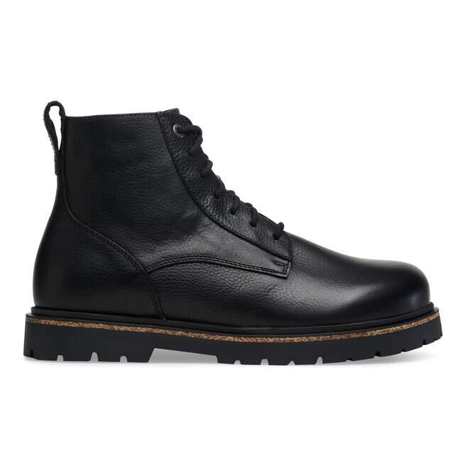 Highwood Lace Mid Hommes Cuir Noir Highwood Lace Mid Hommes Cuir Noir