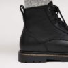Highwood Lace Mid Hommes Cuir Noir Highwood Lace Mid Hommes Cuir Noir