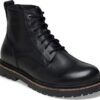 Highwood Lace Mid Hommes Cuir Noir Highwood Lace Mid Hommes Cuir Noir