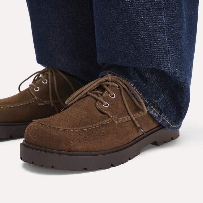 Highwood Moc Lace Low en cuir suédé Highwood Moc Lace Low en cuir suédé