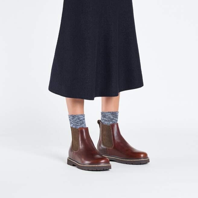 Highwood Slip on Femme Cuir naturel Highwood Slip on Femme Cuir naturel