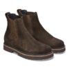 Highwood Slip on Femme Cuir suédé Moka Highwood Slip on Femme Cuir suédé Moka