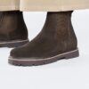 Highwood Slip on Femme Cuir suédé Moka Highwood Slip on Femme Cuir suédé Moka
