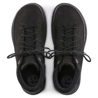 Honnef High Cuir nubuck noir