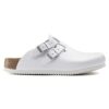 Kay Soft Footbed Cuir Blanc Kay Soft Footbed Cuir Blanc
