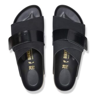 Kyoto Cuir nubuck noir