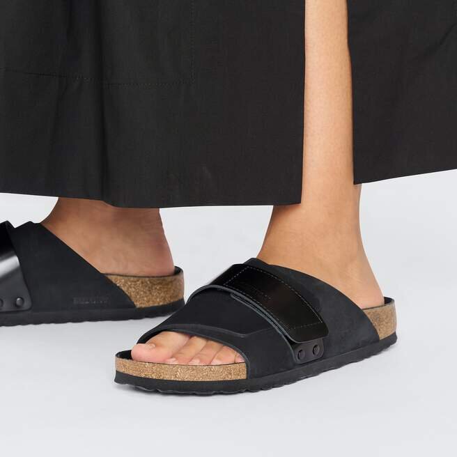 Kyoto Cuir nubuck noir Kyoto Cuir nubuck noir