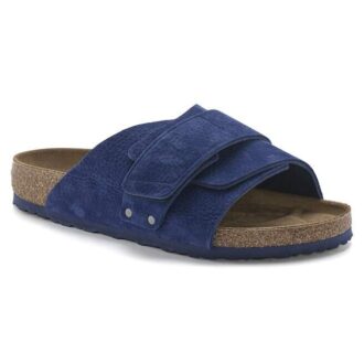 Kyoto en cuir nubuck Desert Buck bleu indigo