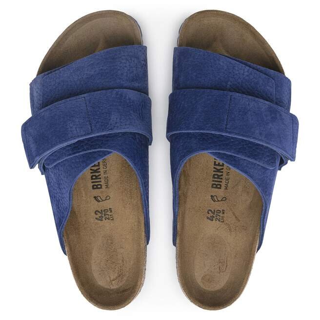 Kyoto en cuir nubuck Desert Buck bleu indigo Kyoto en cuir nubuck Desert Buck bleu indigo