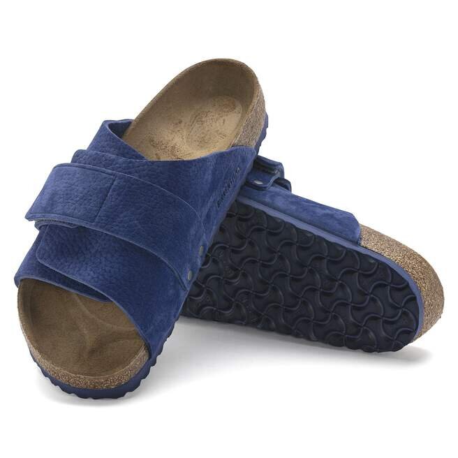 Kyoto en cuir nubuck Desert Buck bleu indigo Kyoto en cuir nubuck Desert Buck bleu indigo