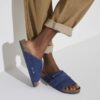 Kyoto en cuir nubuck Desert Buck bleu indigo Kyoto en cuir nubuck Desert Buck bleu indigo