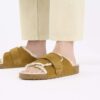 Kyoto Shearling Cuir suédé fourrure