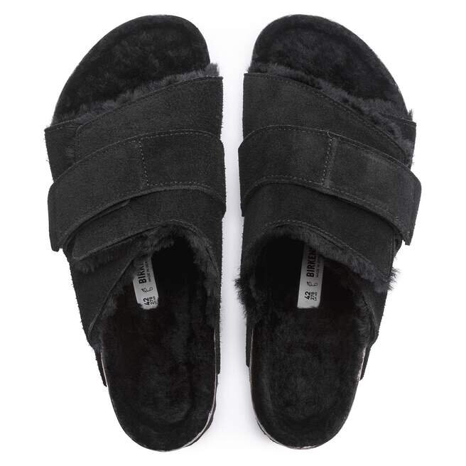 Kyoto Shearling Cuir suédé-mouton noir Kyoto Shearling Cuir suédé-mouton noir