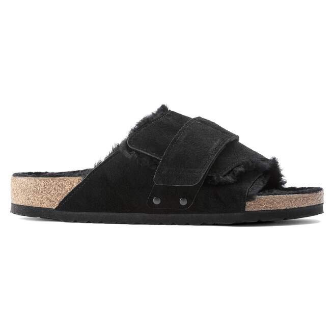 Kyoto Shearling Cuir suédé-mouton noir Kyoto Shearling Cuir suédé-mouton noir