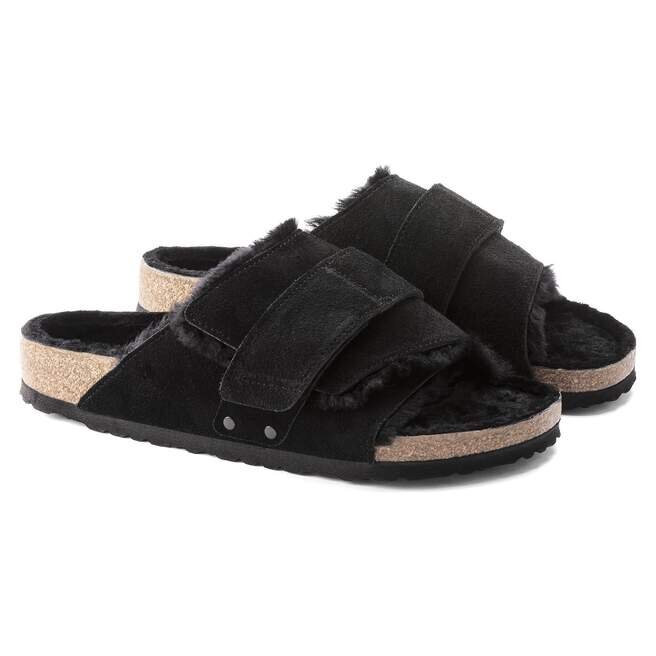 Kyoto Shearling Cuir suédé-mouton noir Kyoto Shearling Cuir suédé-mouton noir