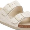Logo Arizona Rivet en cuir naturel Logo Arizona Rivet en cuir naturel