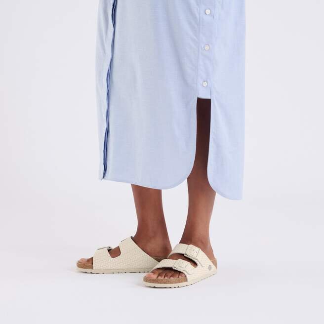 Logo Arizona Rivet en cuir naturel Logo Arizona Rivet en cuir naturel