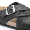 Lugano en cuir huilé Camberra Old Black Lugano en cuir huilé Camberra Old Black
