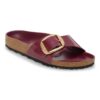 Madrid Big Buckle Cuir naturel verni