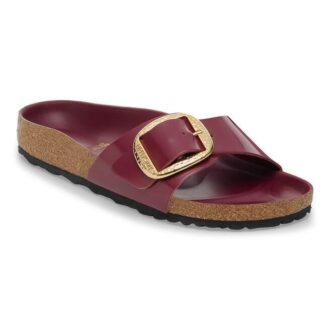 Madrid Big Buckle Cuir naturel verni