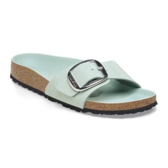 Madrid Big Buckle Cuir naturel verni