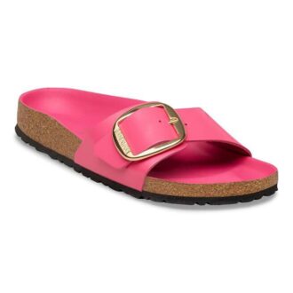 Madrid Big Buckle Cuir naturel verni
