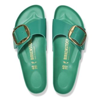 Madrid Big Buckle Cuir naturel verni