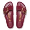 Madrid Big Buckle Cuir naturel verni