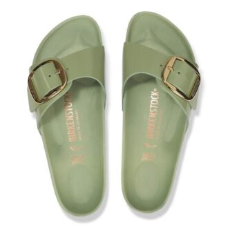 Madrid Big Buckle Cuir naturel verni