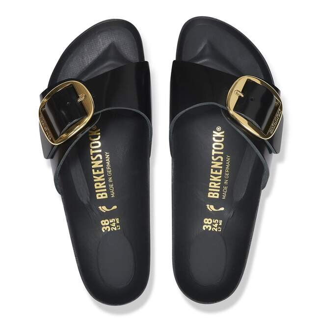Madrid Big Buckle Cuir naturel verni Madrid Big Buckle Cuir naturel verni