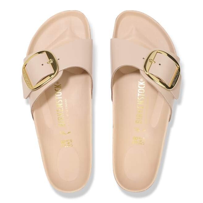 Madrid Big Buckle Cuir naturel verni Madrid Big Buckle Cuir naturel verni