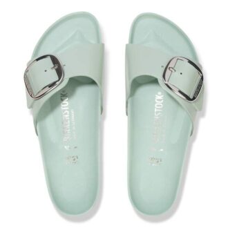 Madrid Big Buckle Cuir naturel verni