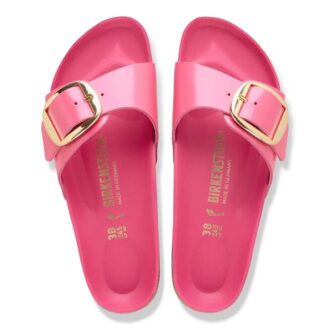 Madrid Big Buckle Cuir naturel verni