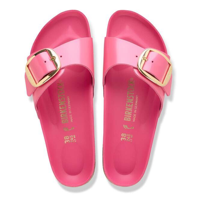 Madrid Big Buckle Cuir naturel verni Madrid Big Buckle Cuir naturel verni