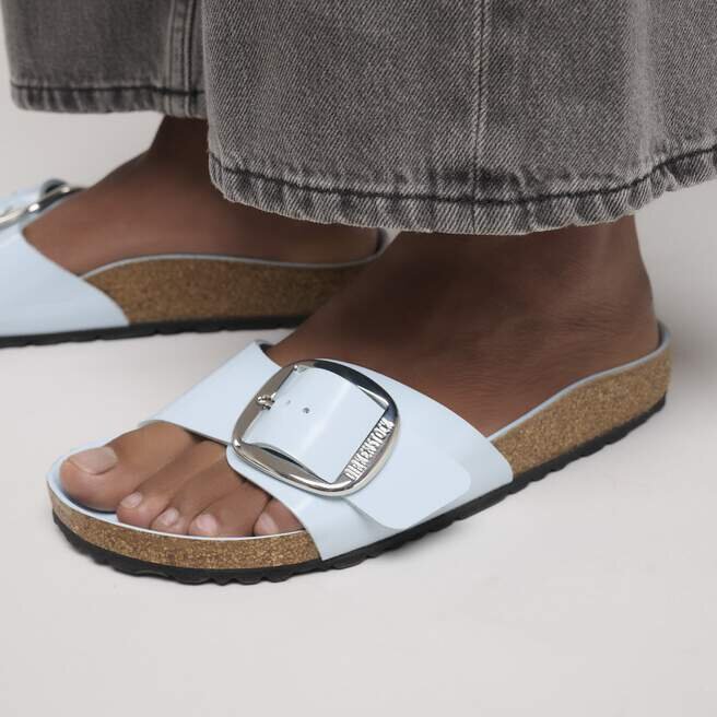 Madrid Big Buckle Cuir naturel verni Madrid Big Buckle Cuir naturel verni