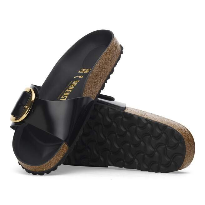 Madrid Big Buckle Cuir naturel verni Madrid Big Buckle Cuir naturel verni