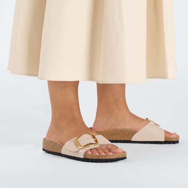 Madrid Big Buckle Cuir naturel verni Madrid Big Buckle Cuir naturel verni