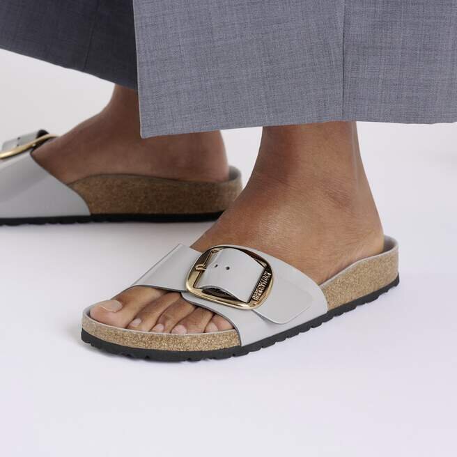 Madrid Big Buckle Cuir naturel verni Madrid Big Buckle Cuir naturel verni