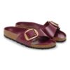Madrid Big Buckle Cuir naturel verni