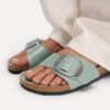 Madrid Big Buckle Cuir naturel verni Madrid Big Buckle Cuir naturel verni