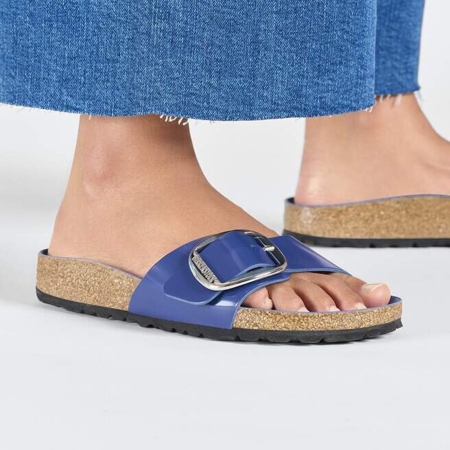 Madrid Big Buckle Cuir naturel verni Madrid Big Buckle Cuir naturel verni