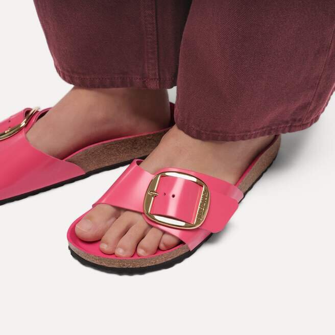 Madrid Big Buckle Cuir naturel verni Madrid Big Buckle Cuir naturel verni