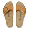 Madrid Big Buckle Cuir nubuck Orange brûlé