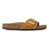 Madrid Big Buckle Cuir nubuck Orange brûlé