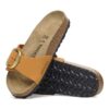 Madrid Big Buckle Cuir nubuck Orange brûlé