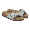 Madrid Big Buckle Cuir nubuck Pure Sage