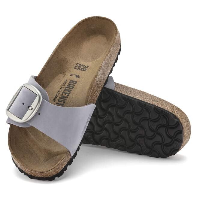 Madrid Big Buckle Cuir nubuck Purple Fog Madrid Big Buckle Cuir nubuck Purple Fog